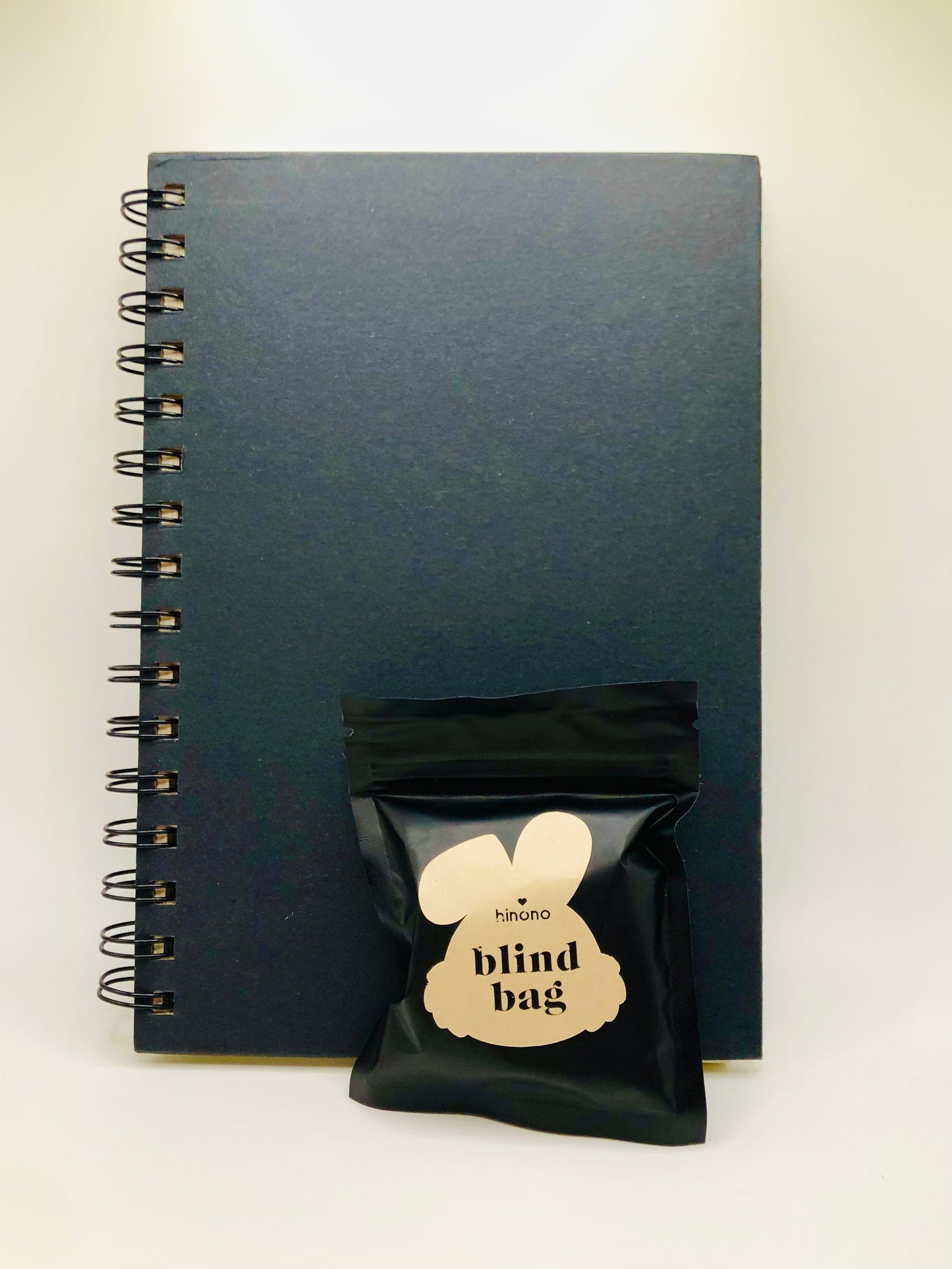 DIY Journal with 200 Blank Pages and a Black Hardcover (Spiral Bound)