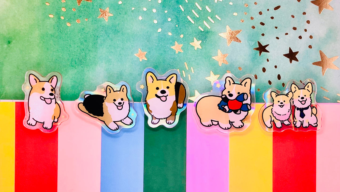 The Cutest Clip - #75 Dogs, set of 5