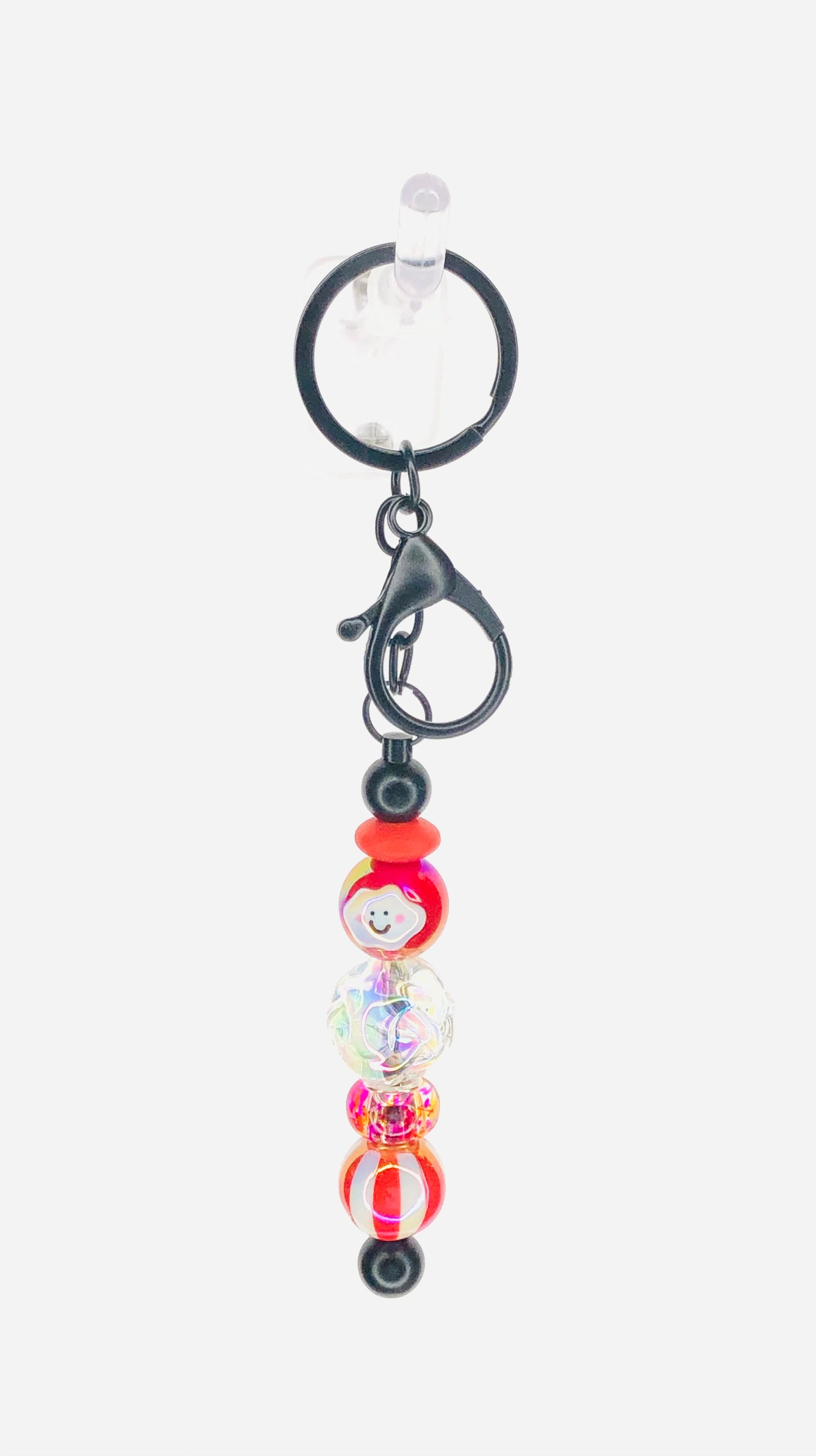 hinono Beaded Bar Keychain #108