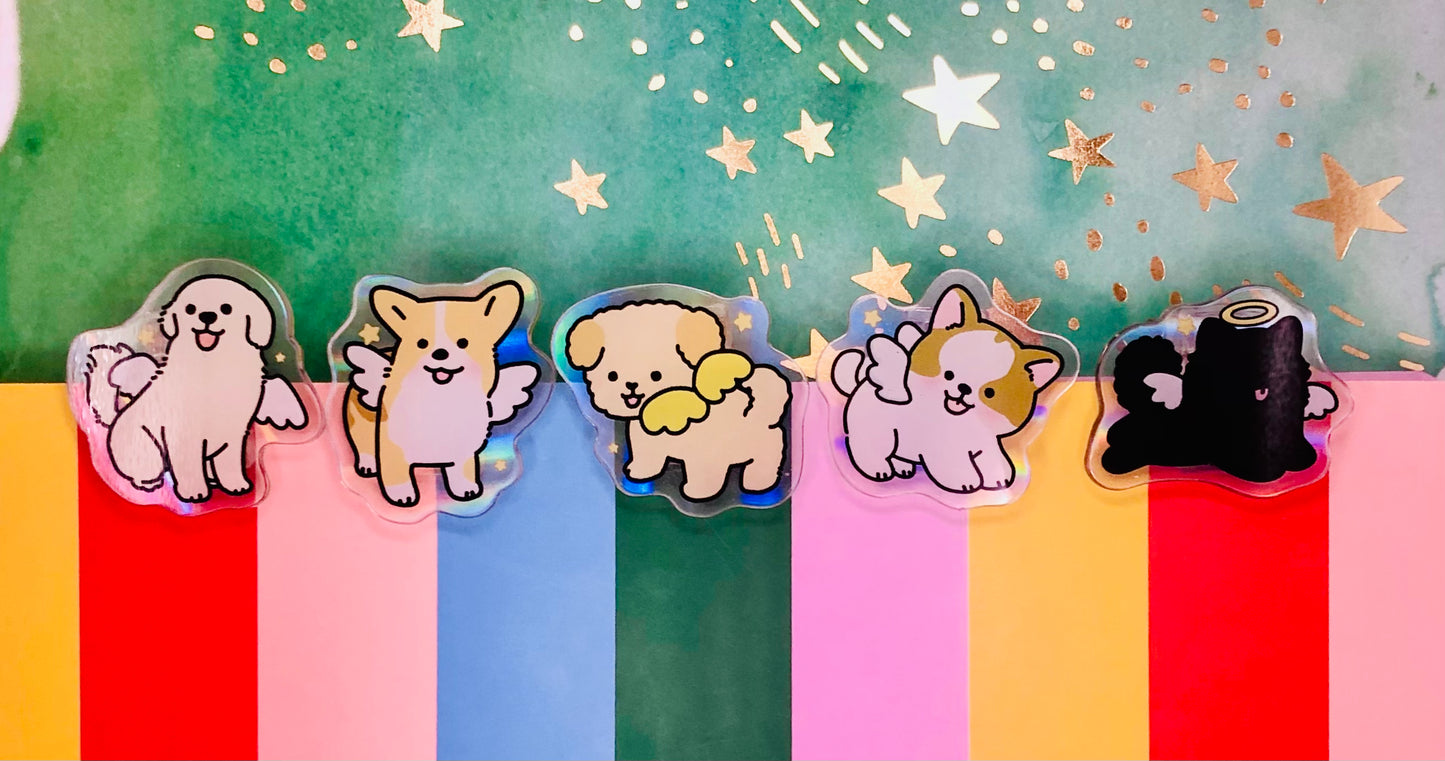 The Cutest Clip - #78 Dogs, set of 5