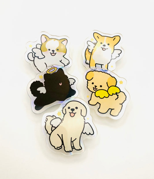 The Cutest Clip - #78 Dogs, set of 5