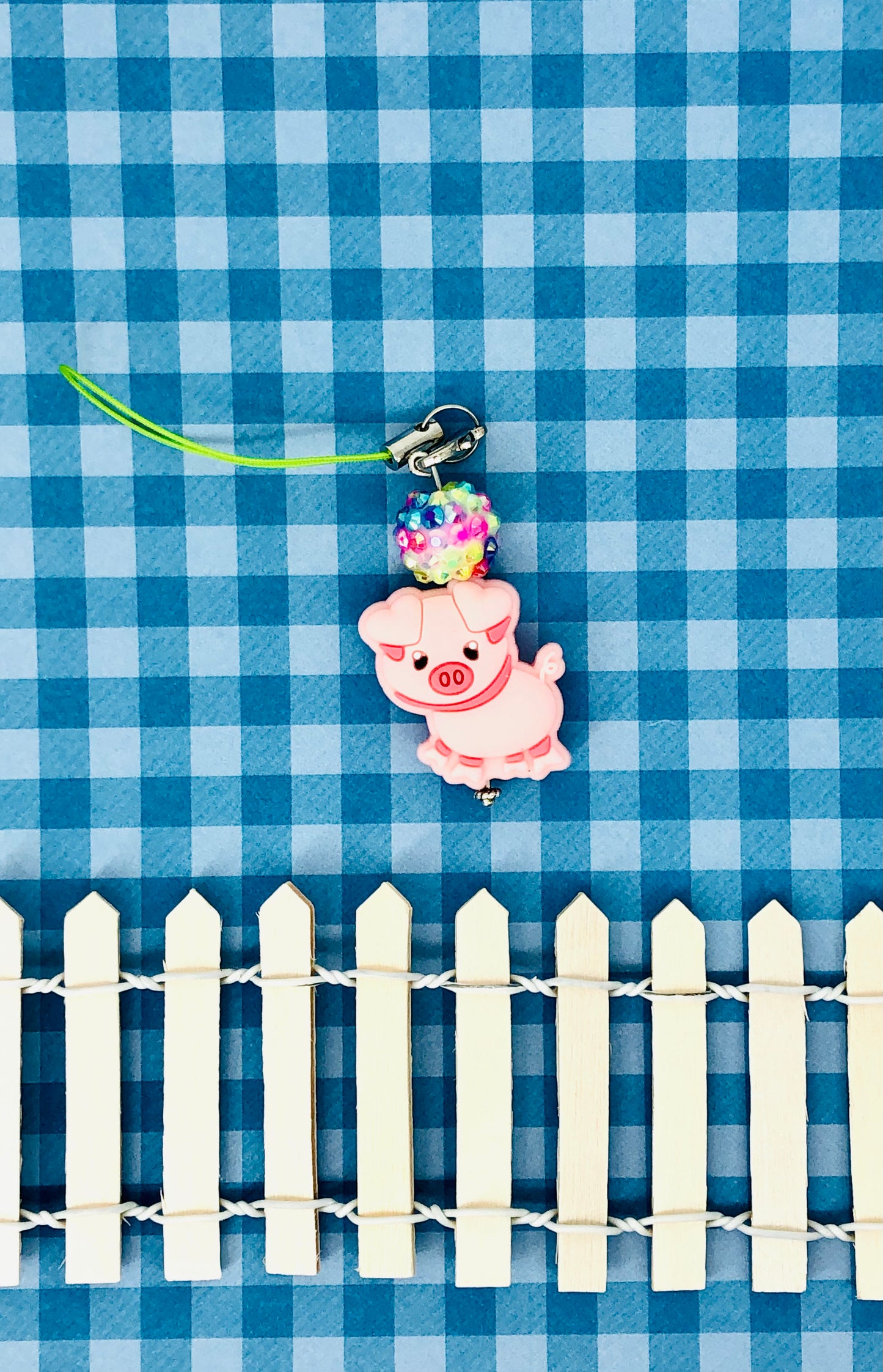 PiggyPal Keychain #01 - Green