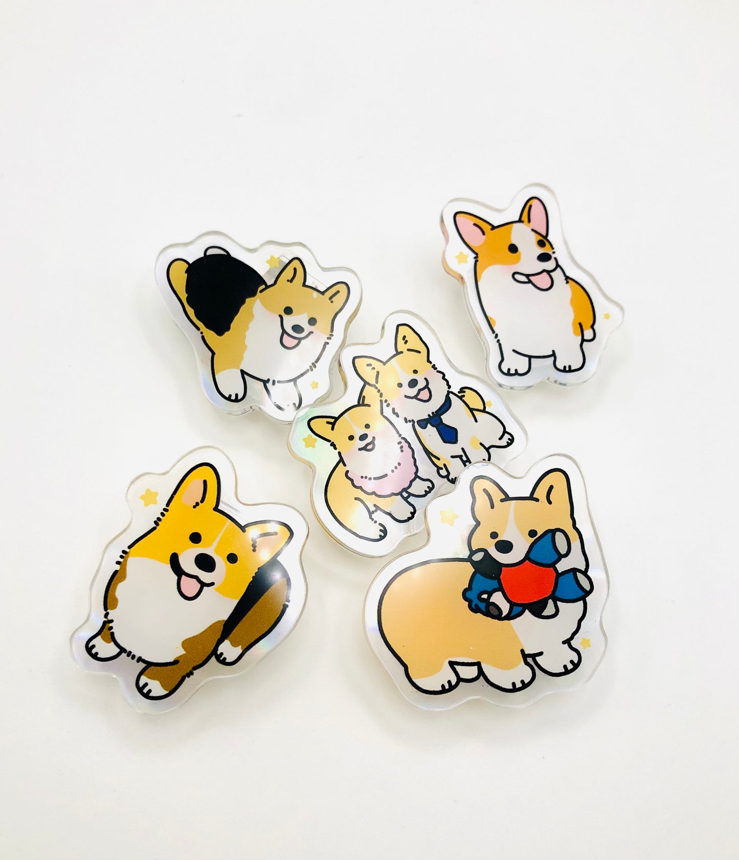 The Cutest Clip - #75 Dogs, set of 5