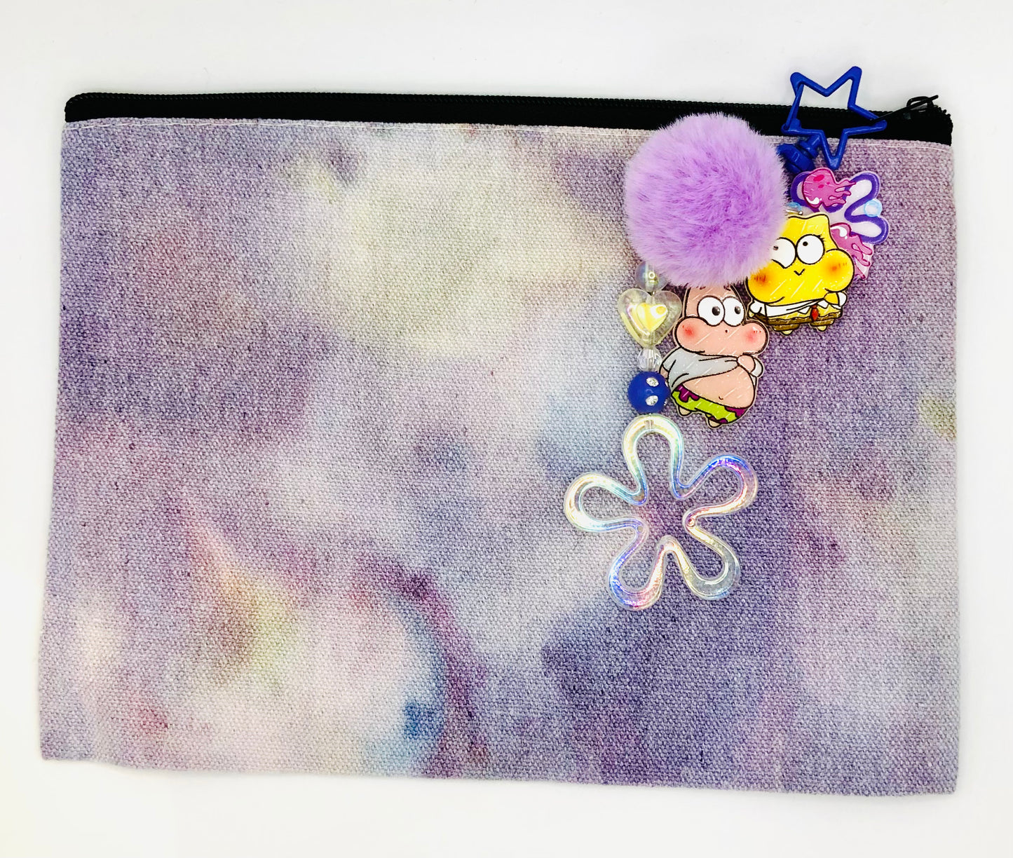 Pouch with Bikini Bottom Keychain