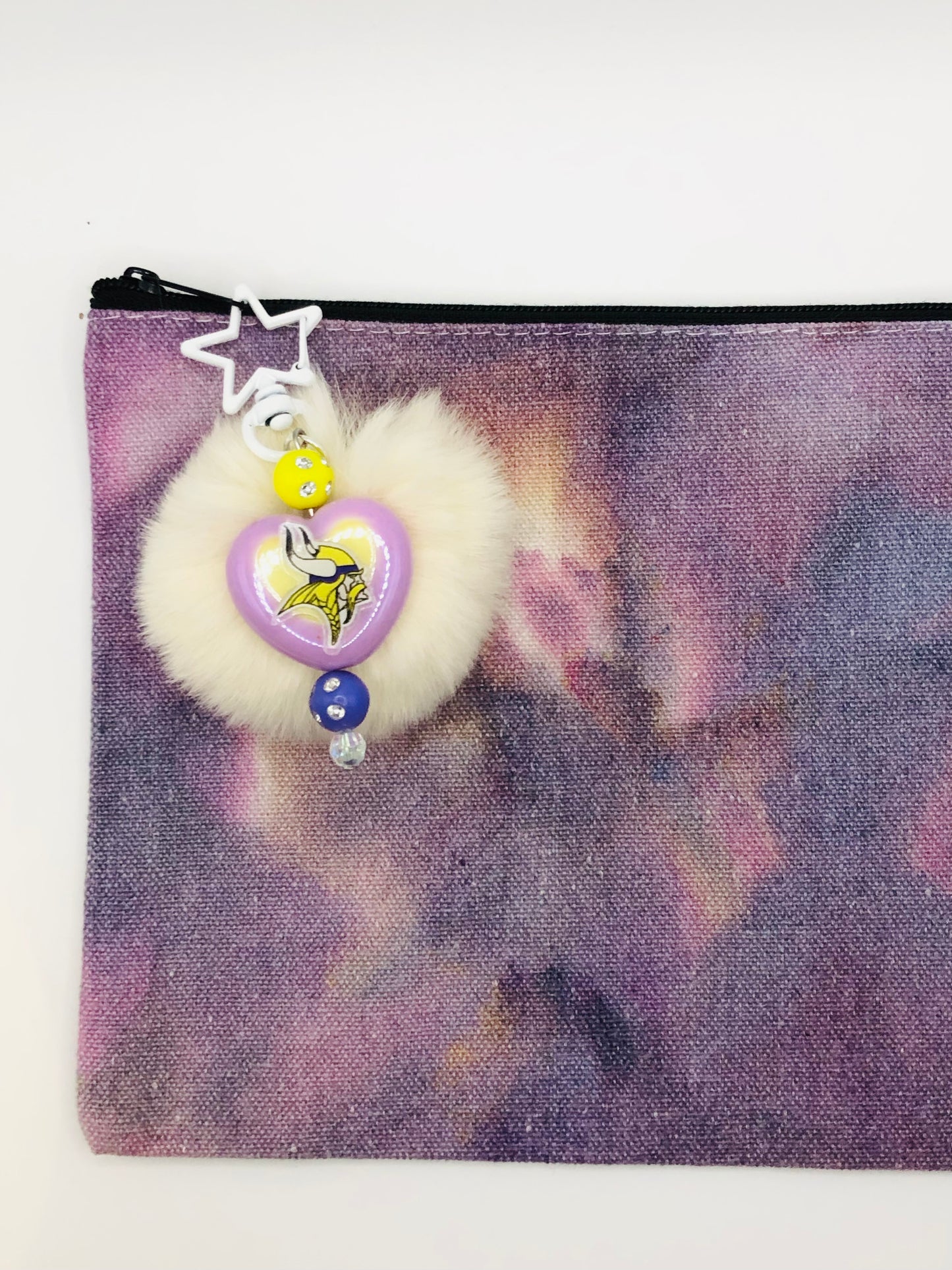 Pouch with Minnesota Vikings Keychain